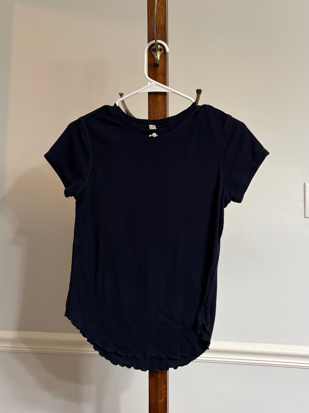 Classic Navy Short Sleeve Crewneck Tee